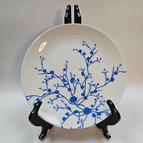 Rosanna Imports Set Four Dessert Plates Sausalito New in Round Original Box - Picture 5 of 7